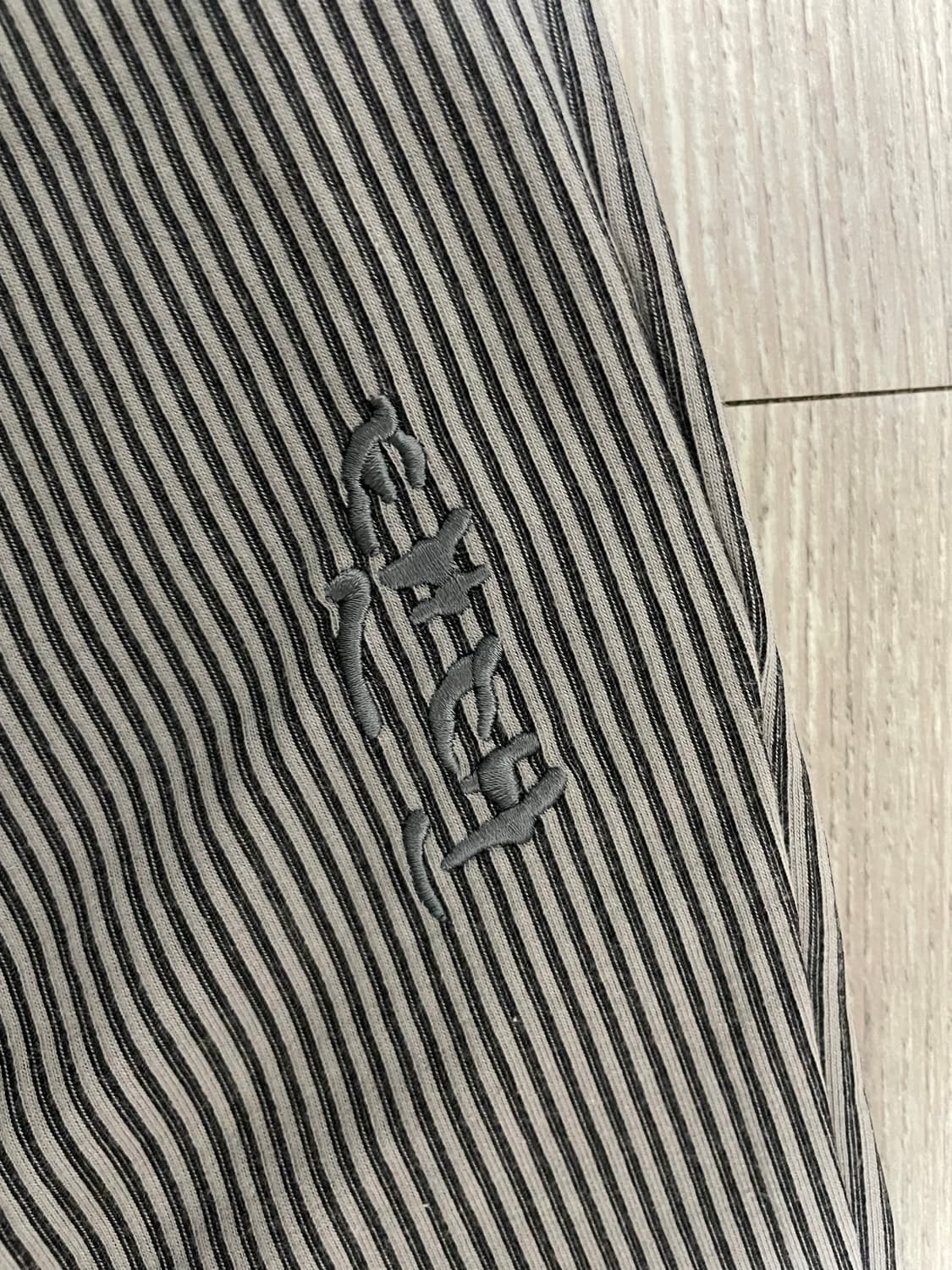 탠스댄스 (파히섬) Stripe easy pants_black 상품이미지8