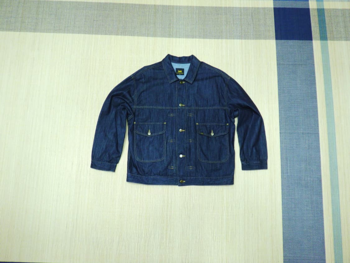 (XL) Lee 코듀라 RAW데님 1ST 트러커 자켓 인디고 로우 상품이미지1