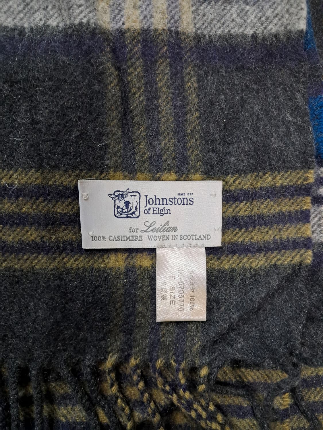 존스톤스  캐시미어 목도리 상품이미지2