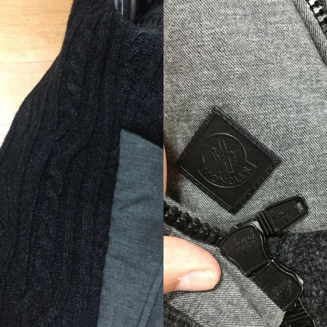 몽클레르 X 화이트 마운티니어링 집업 베스트(푸퍼-다운)2 사이즈 상품이미지3