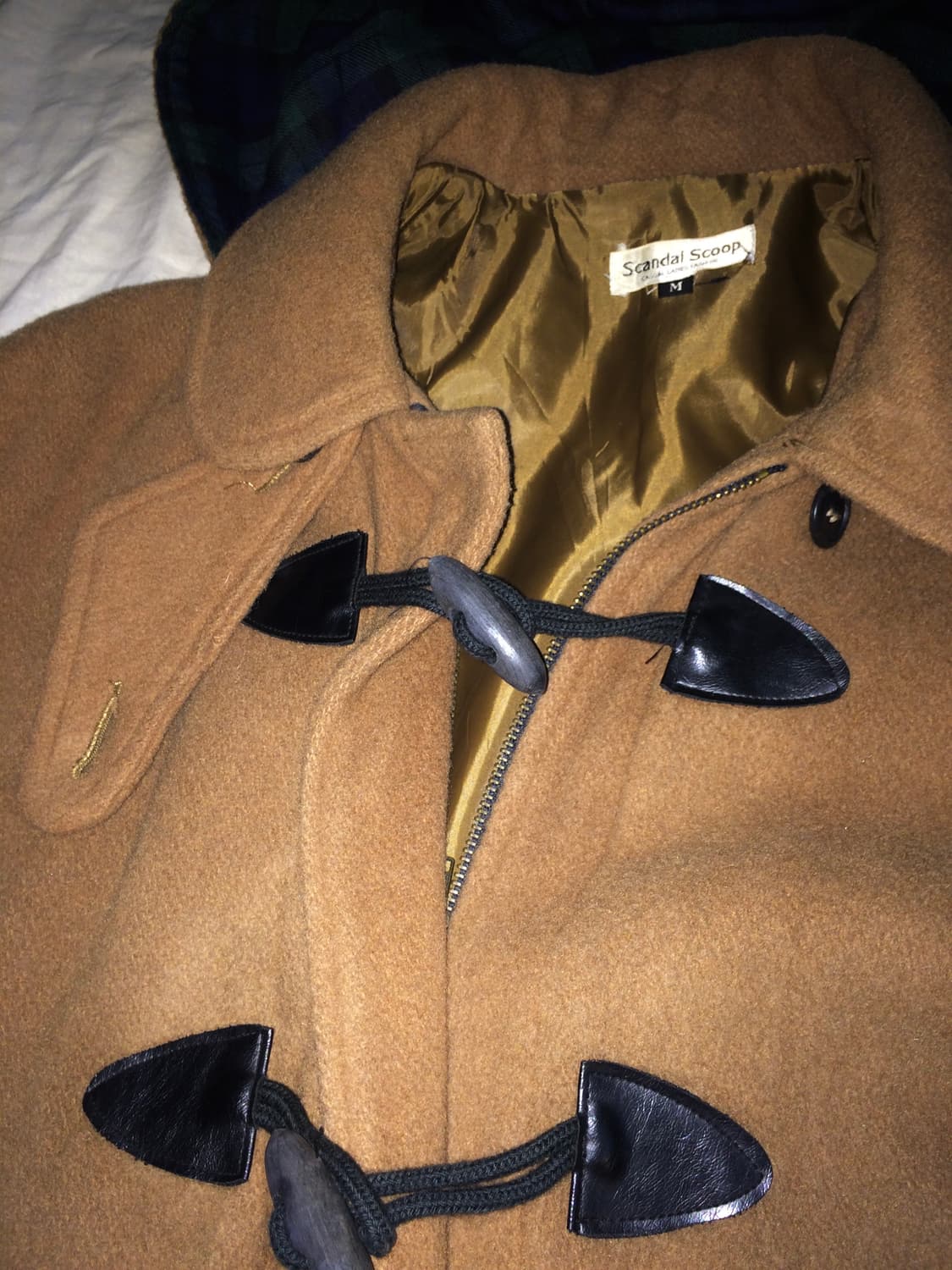 scandal scoop duffel coat 떡볶이 코트 상품이미지2