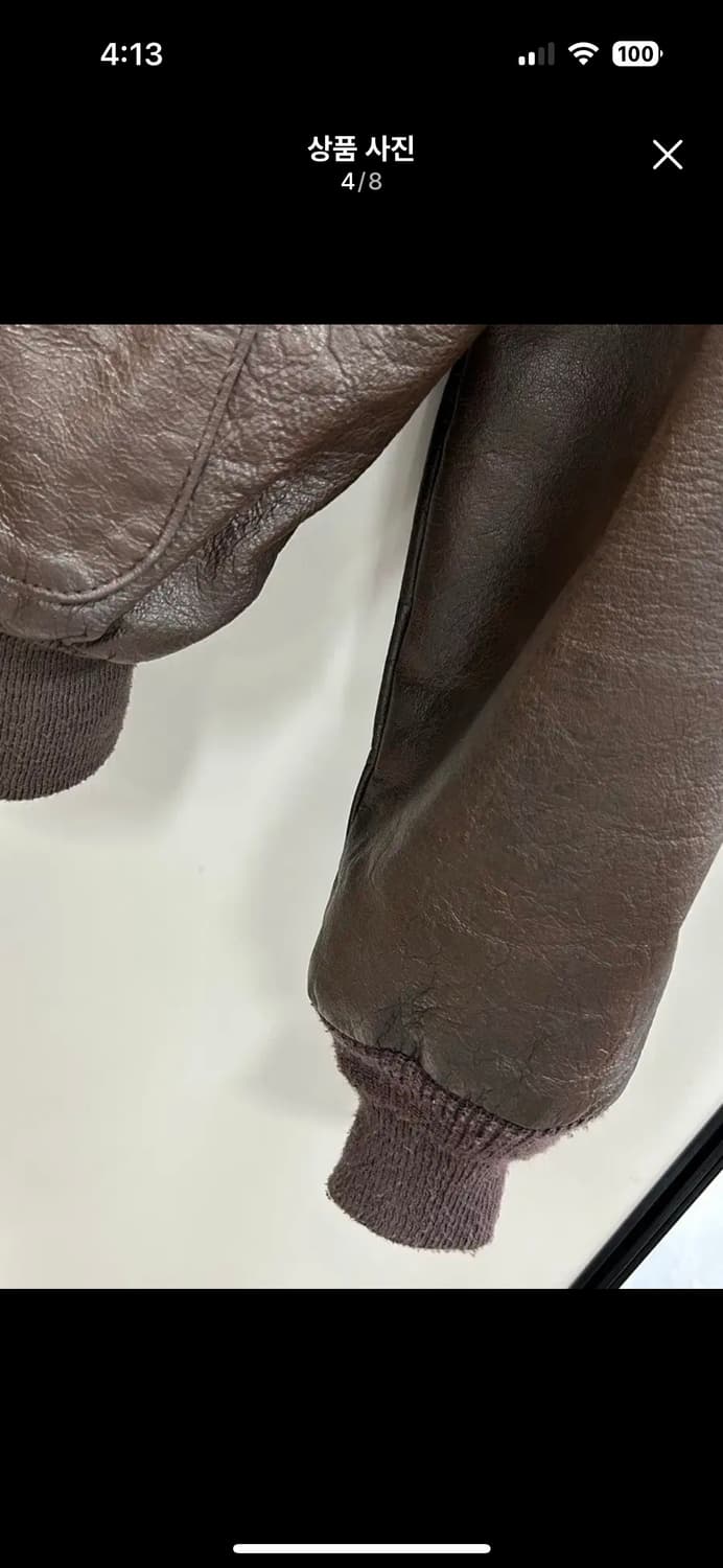 usaf 미공군 a-2 가죽자켓 상품이미지4