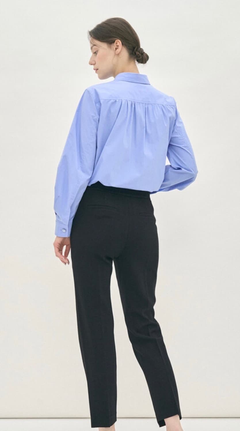 23 MINE 마인 벌룬 핀턱 셔츠 55 상품이미지2