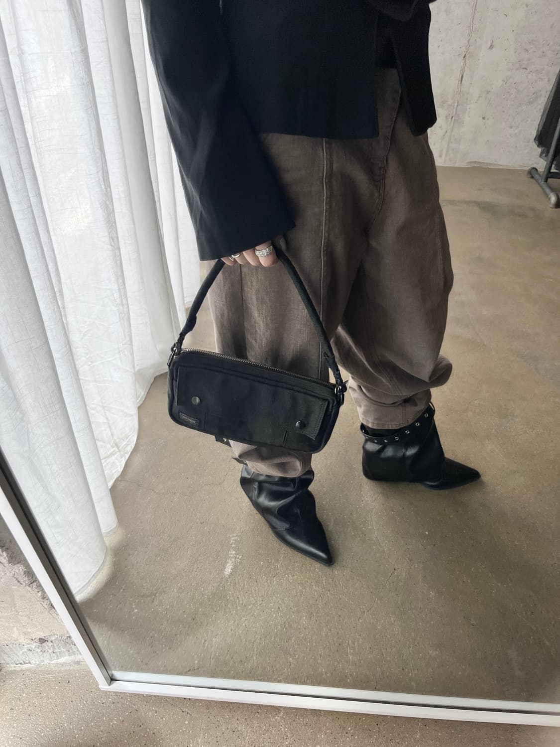 Porter 포터 스모키 숄더백 블랙 상품이미지4