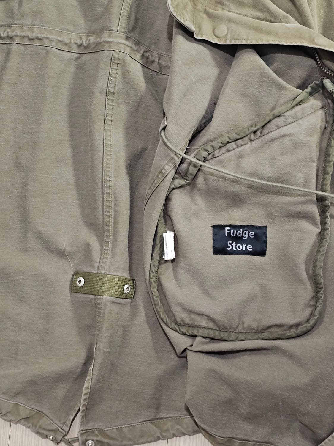 빈티지 야상 개파카 상품이미지3