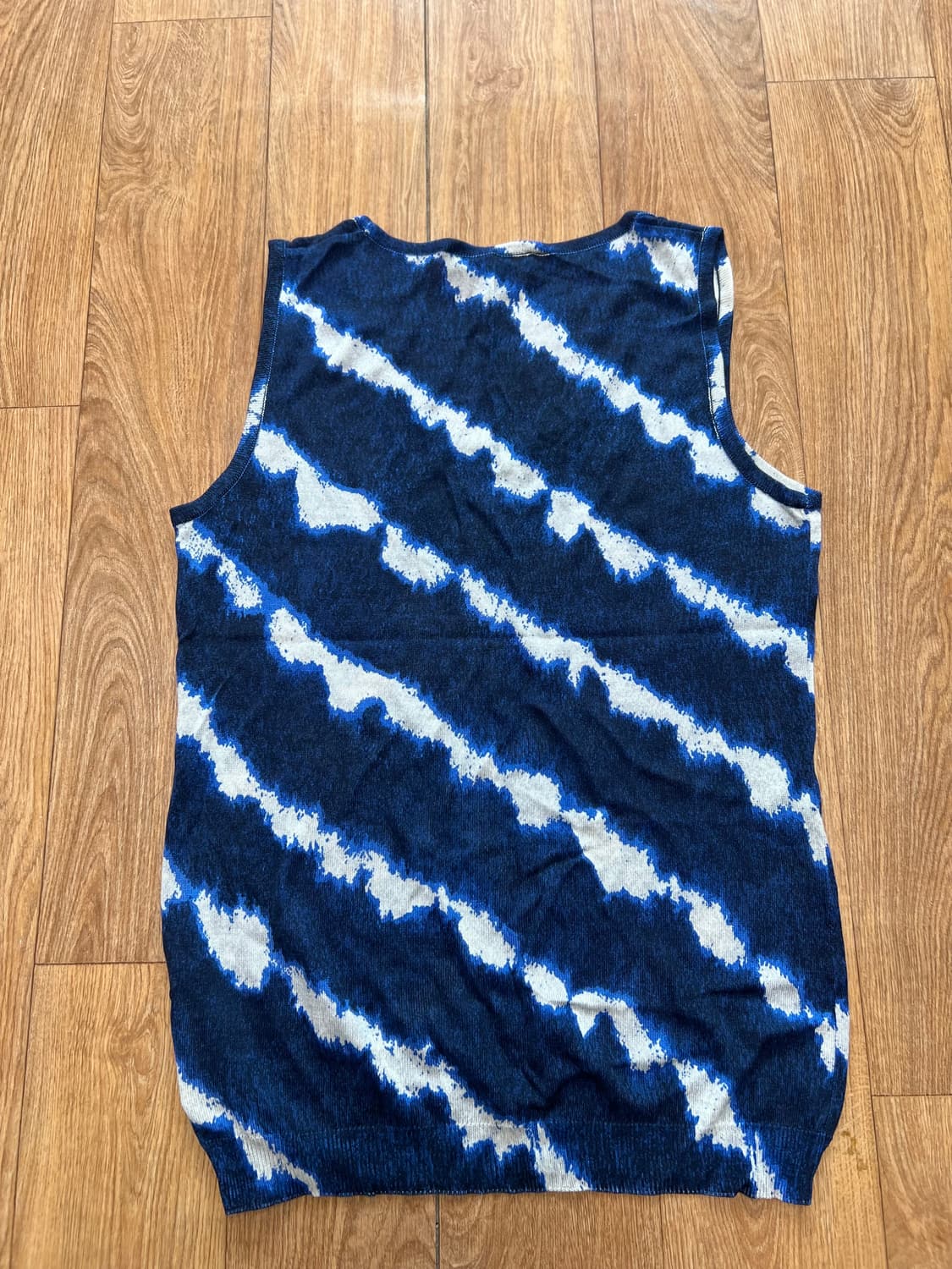 블루마린 실크 니트 상품이미지3