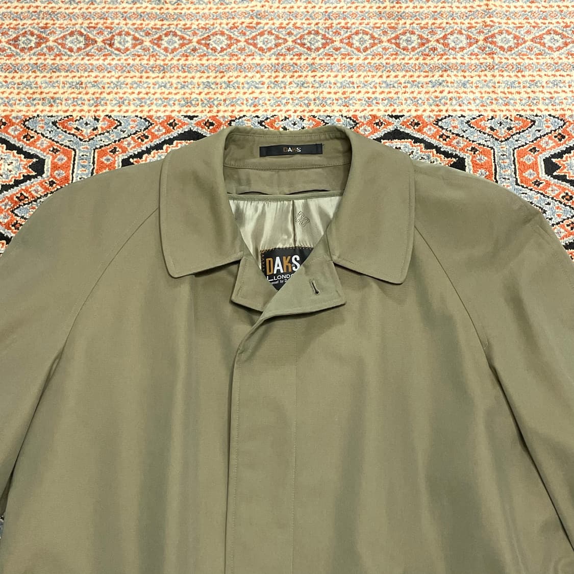 닥스 카키 나그랑 롱코트(내피 허리띠 풀세트) 남성100 상품이미지2