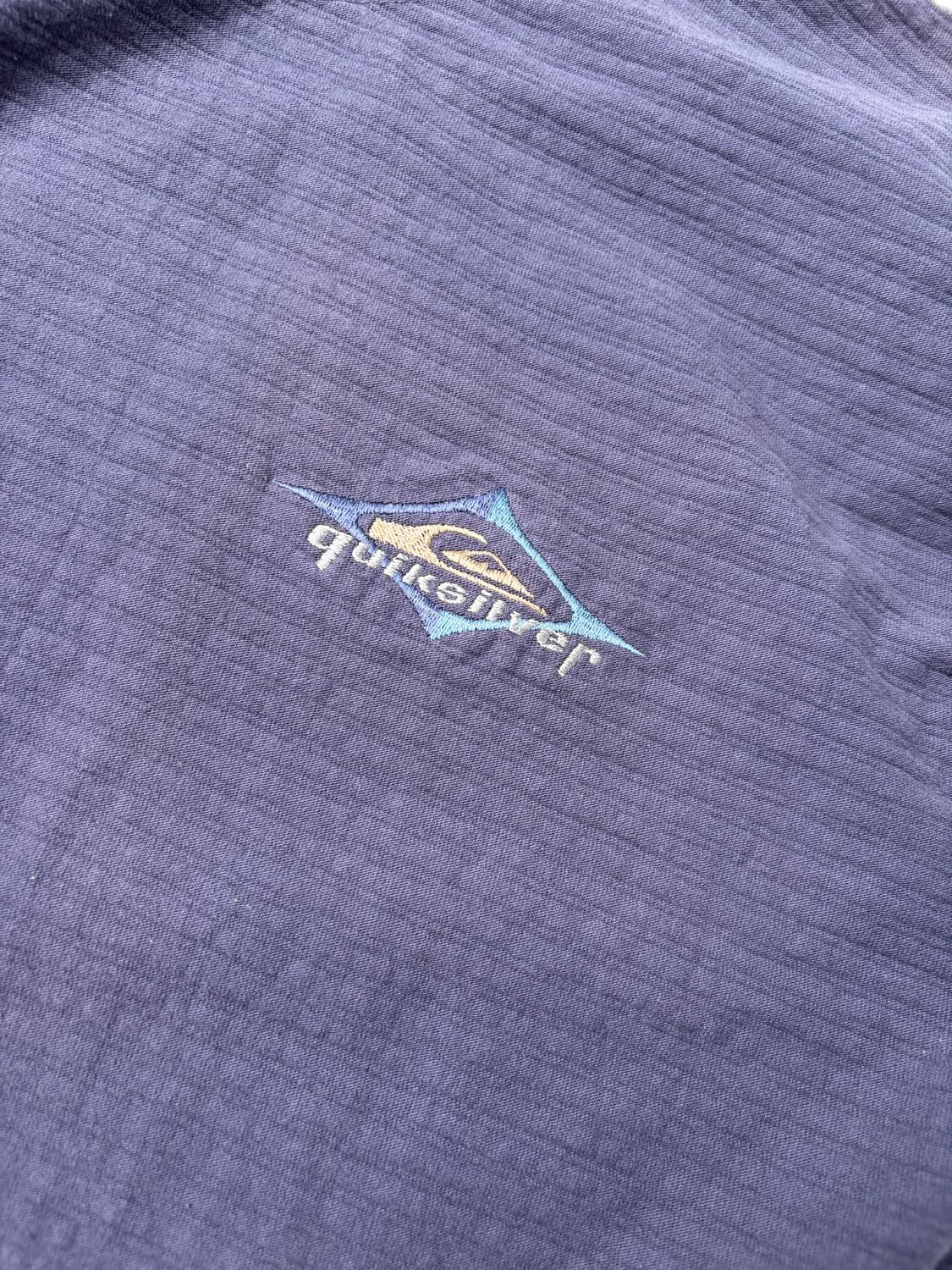 00s Quiksilver Striped Tee (faded violet 상품이미지5