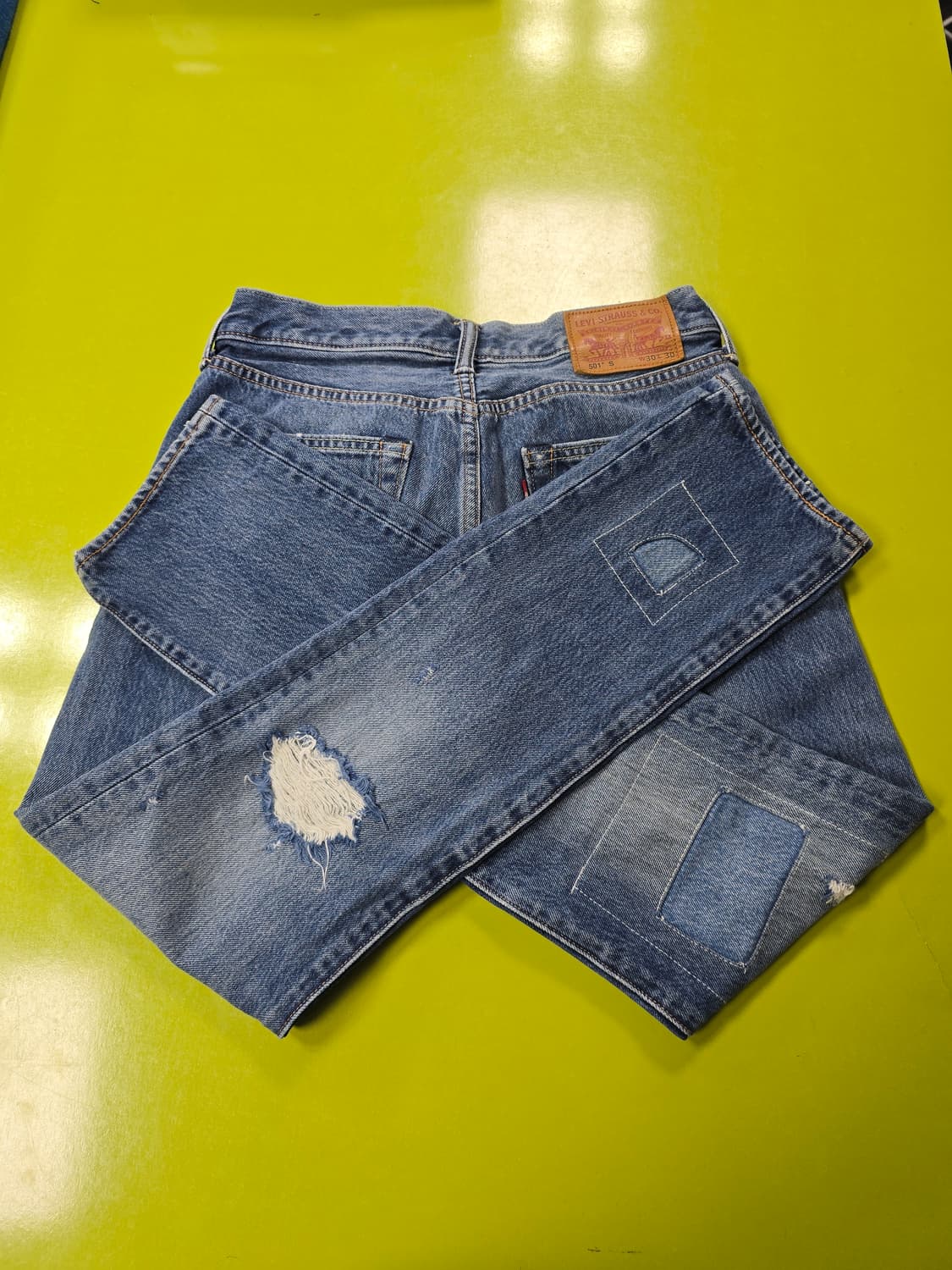 리바이스 501 빈티지 워싱 데님 (1220) 상품이미지2