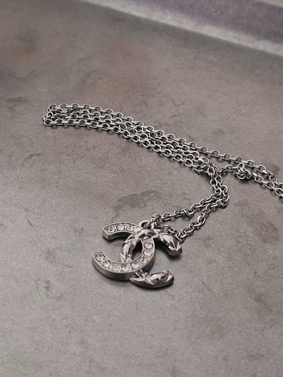79 샤넬 정품 빈티지 업사이클링 목걸이 써지컬 상품이미지1