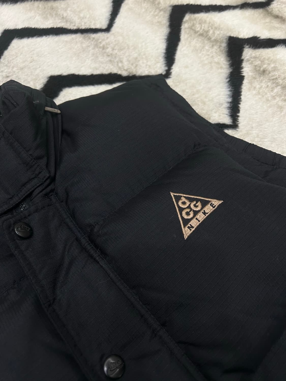 [L]나이키ACG 90s 덕다운 패딩 조끼/블랙 상품이미지1