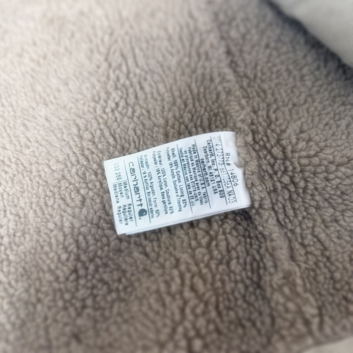 Carhartt 칼하트 셰르파 넥 조끼베스트 V33 266 상품이미지6