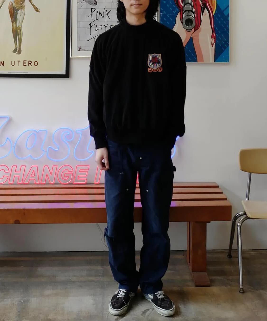 (2) 샌드파이퍼 모크넥 네이비 상품이미지2