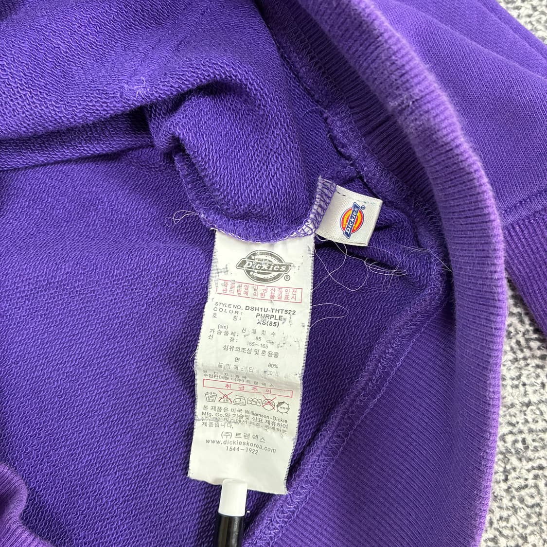 <디키즈 박스 로고 빈티지 후드티> No.1451 상품이미지8