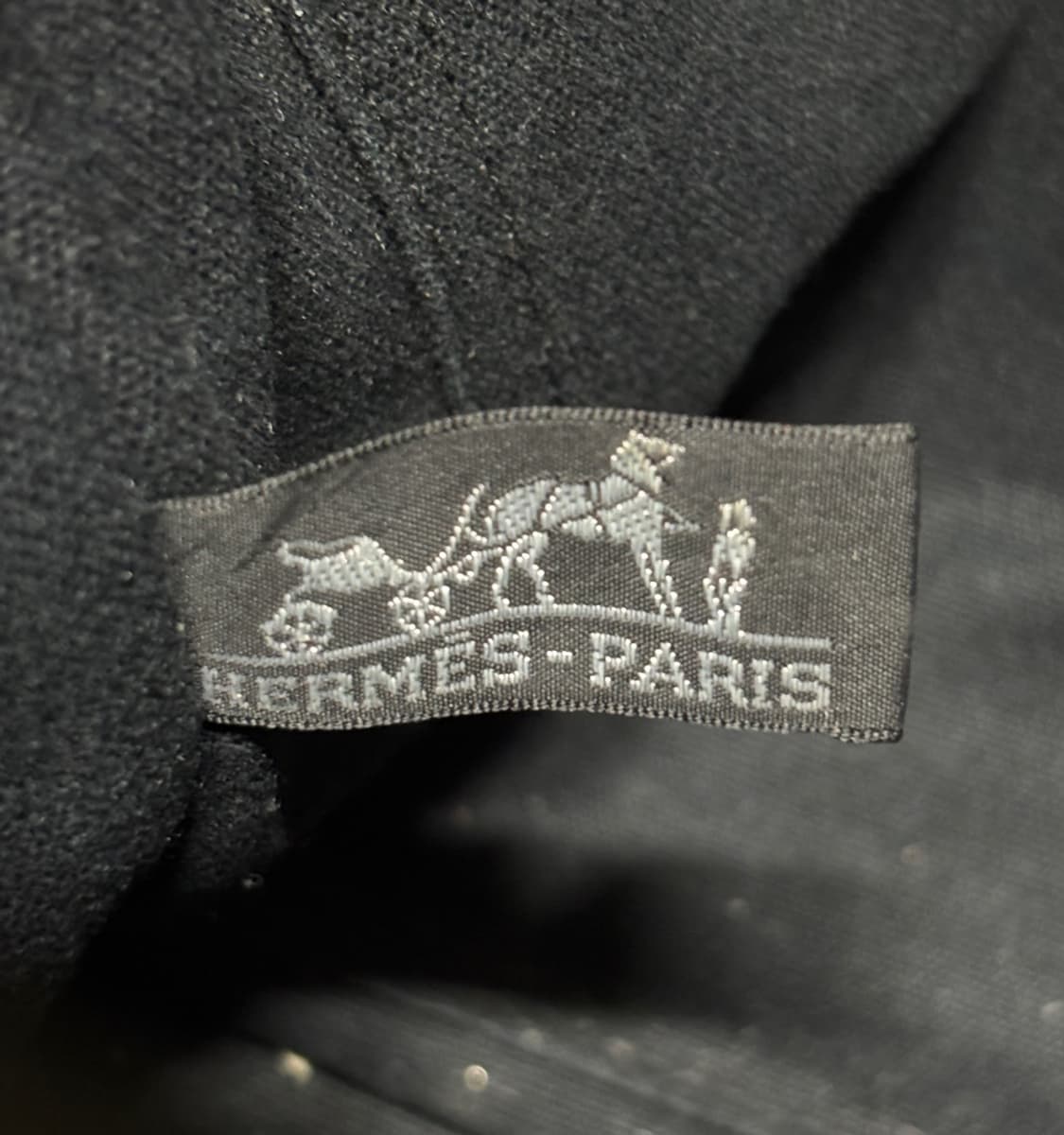  에르메스 빈티지 후루토 캔버스 토트백 블랙/그레이 상품이미지6