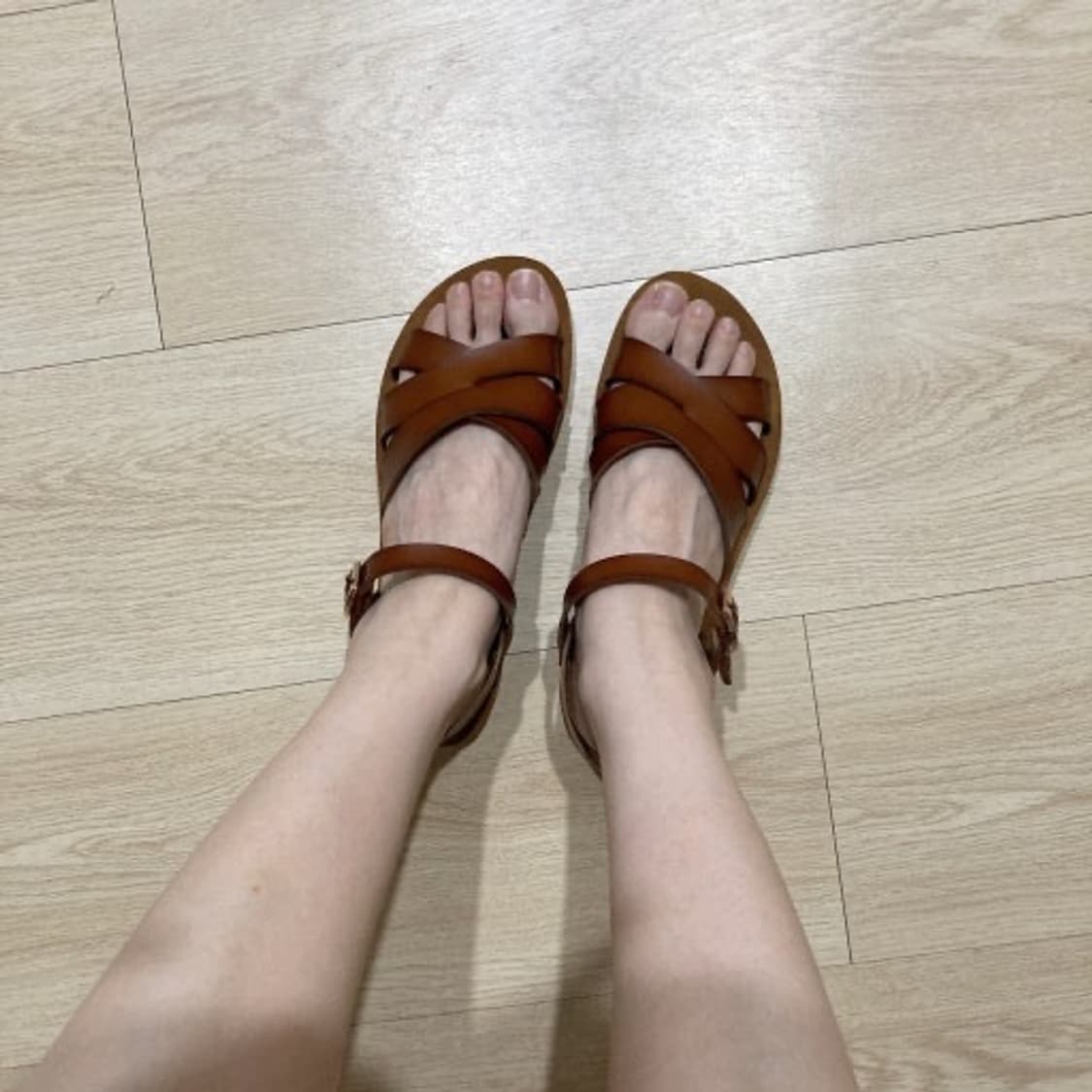 ABC셀렉트 게브2 샌들 브라운 235mm 상품이미지6