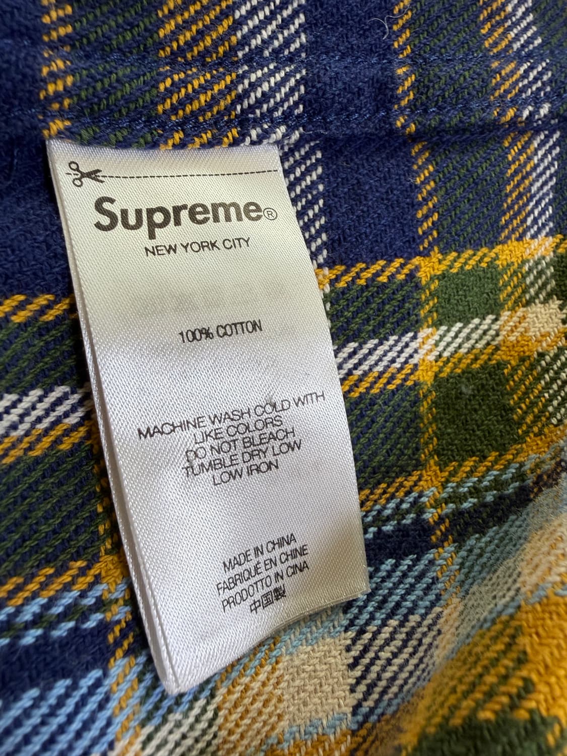 슈프림 플란넬 셔츠 상품이미지4