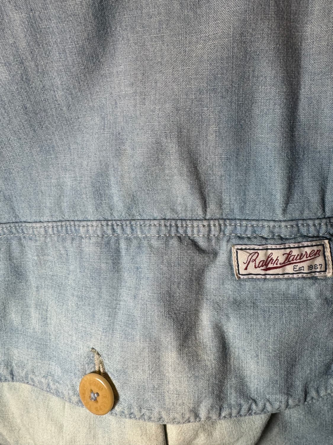 폴로 랄프로렌 샴브레이 피싱 파카 자켓 XL (543) 상품이미지6