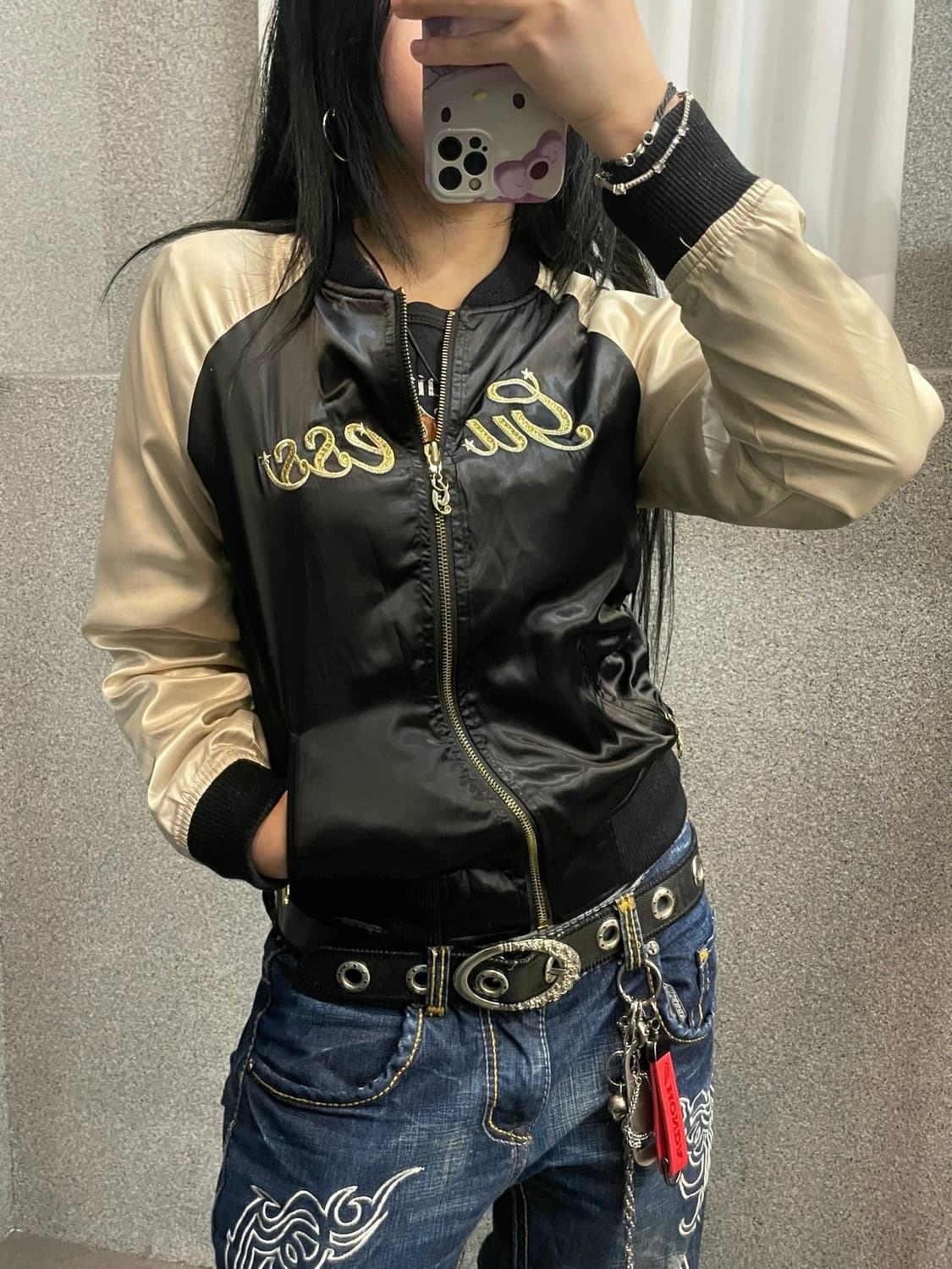 GUESS Y2k zip up 상품이미지1