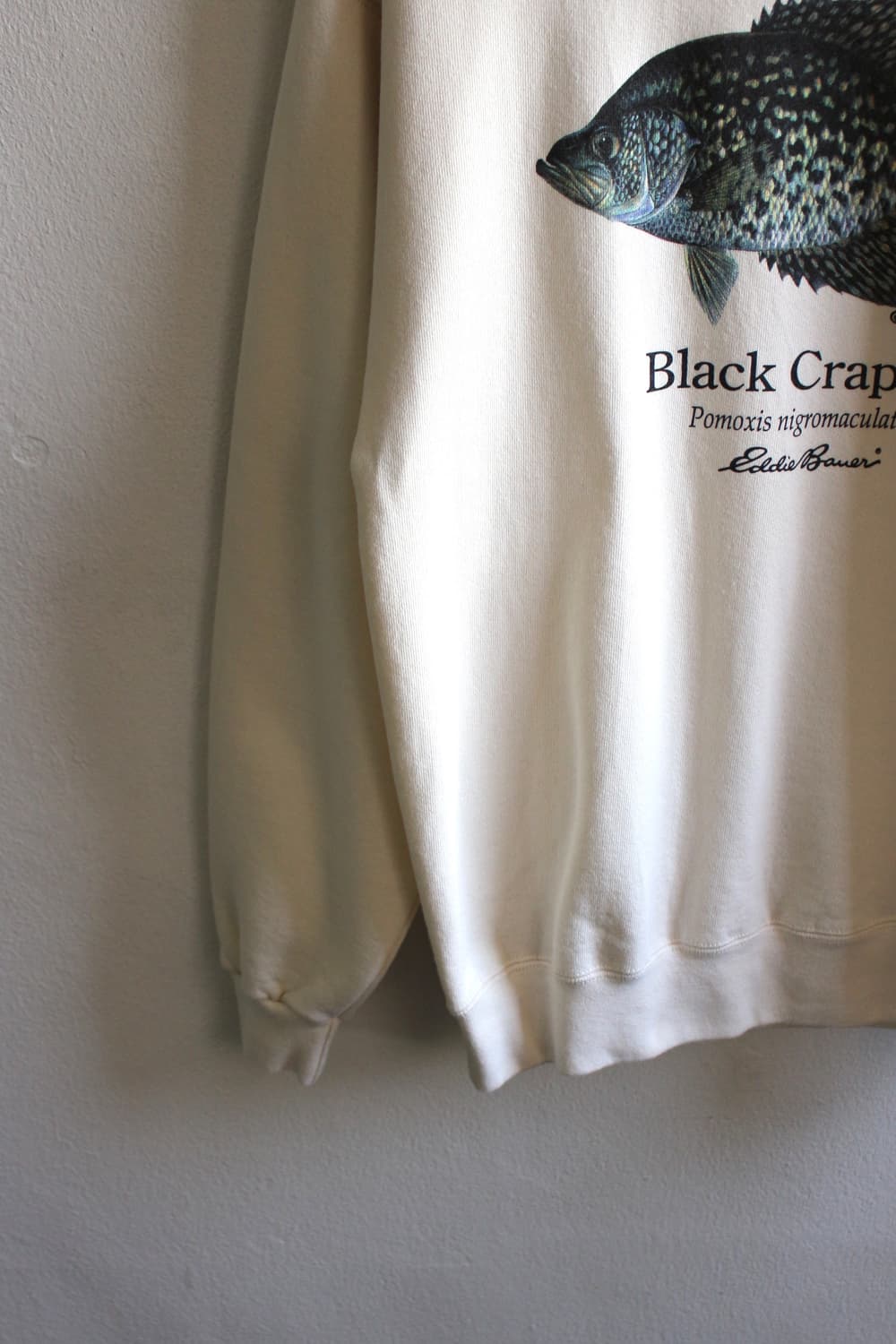 90s 에디바우어 피쉬 프린트 스웻셔츠 상품이미지3