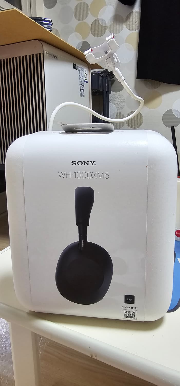 소니 WH-1000XM6 블랙 헤드폰  상품이미지4