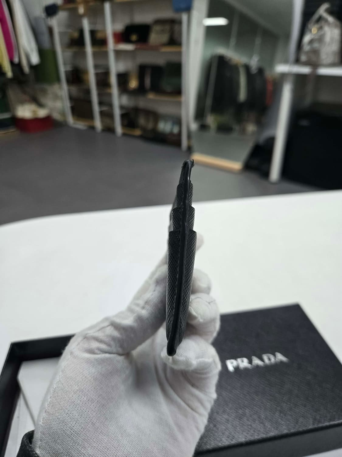 [50%세일] 프라다 사피아노 카드지갑 상품이미지4