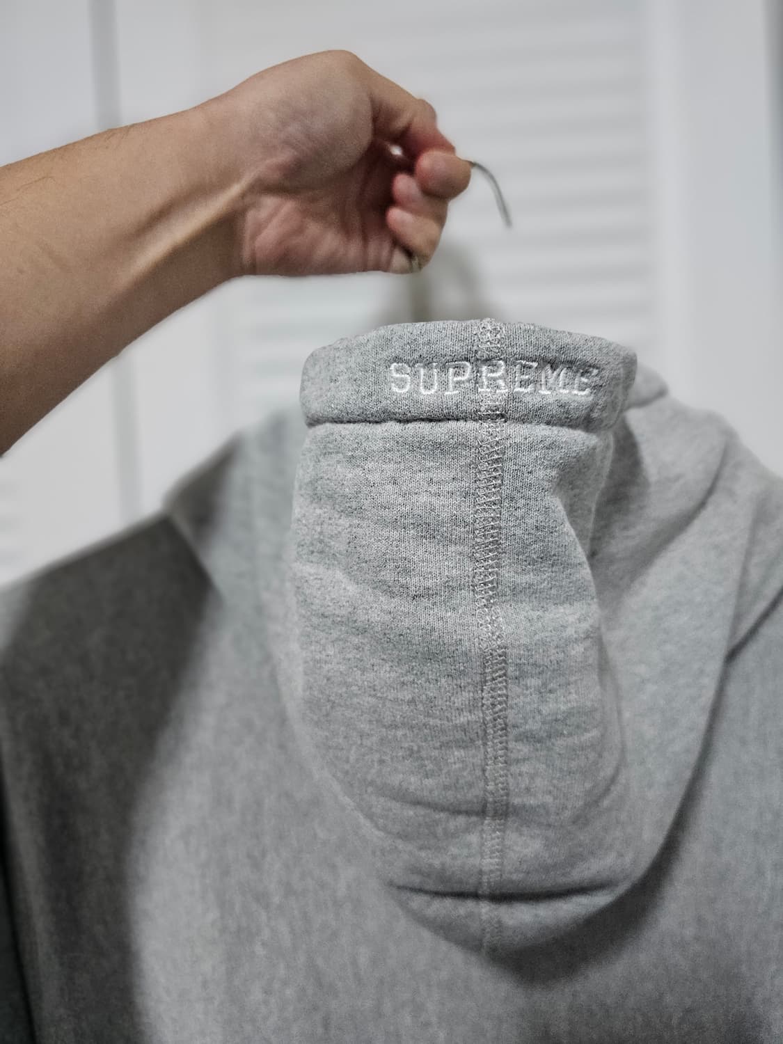 슈프림 에스로고 후드 xl 상품이미지2