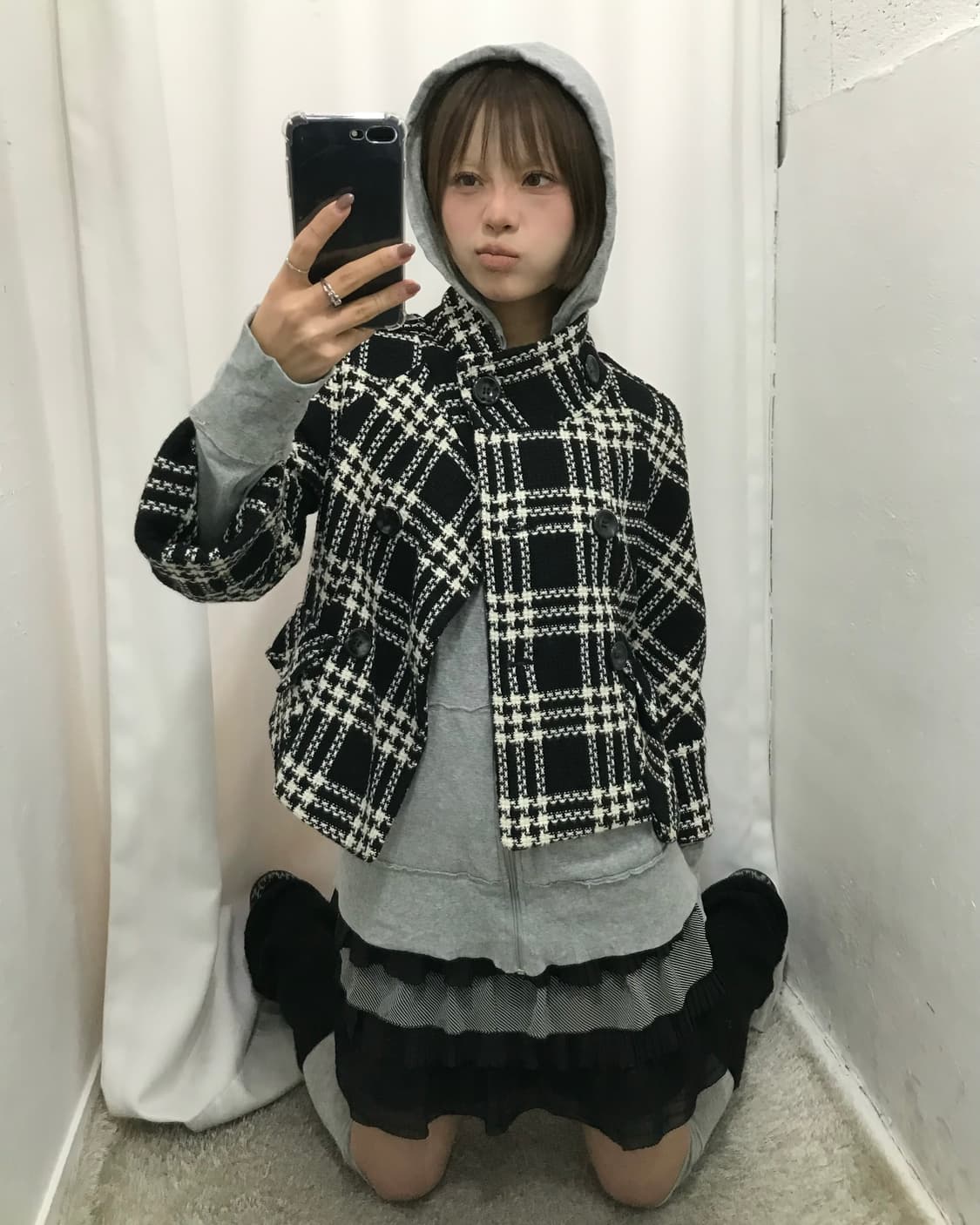 🐼체크 도트 무드 코디 🐼 상품이미지2