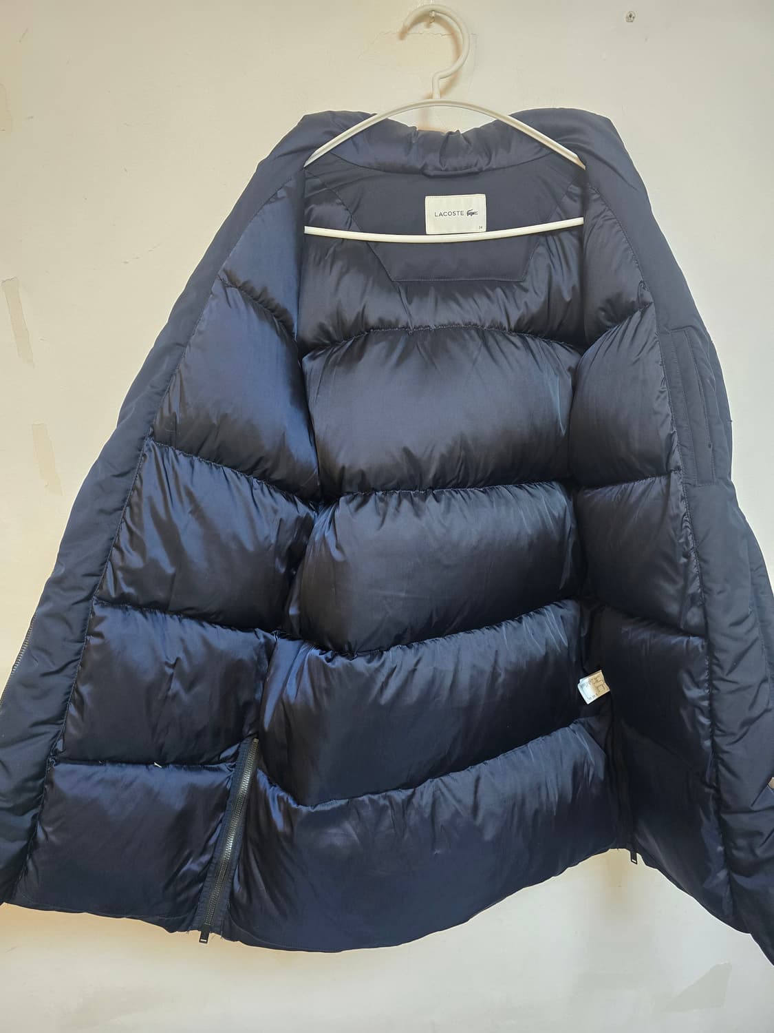 라코스테 네이비 다운 점퍼 34 (새상품)
 상품이미지4