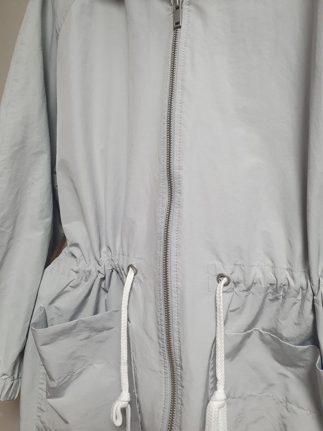 코스 COS 라이트그레이 후드 사파리 야상 자켓 오버핏 XL 상품이미지5