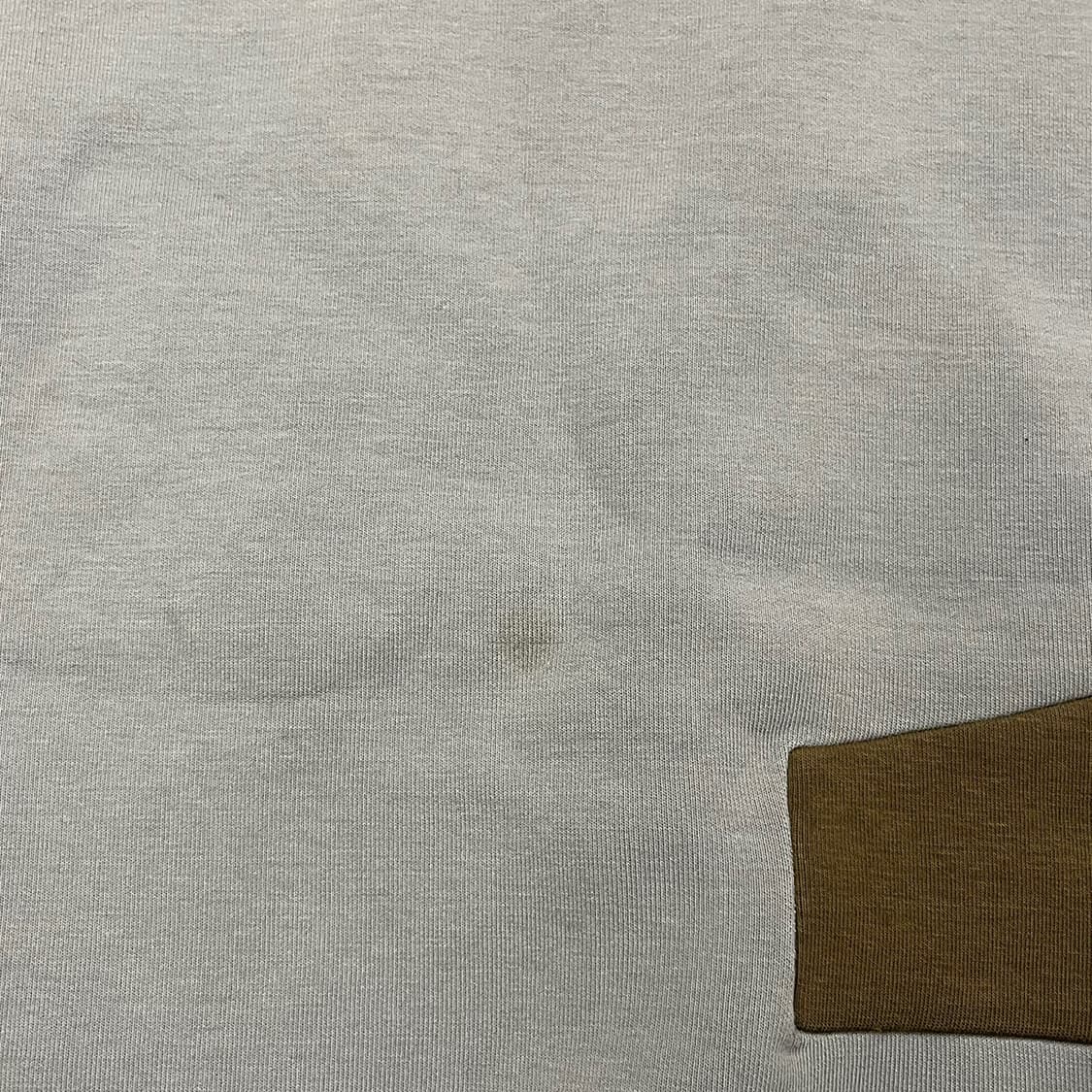 [정품/M] 코스 배색 긴팔 티셔츠 그레이 브라운 b17 상품이미지7