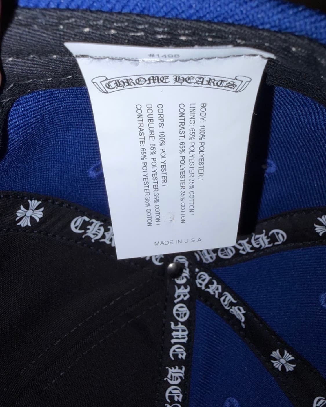 Chrome Hearts CH 6 Panel Baseball Cap 상품이미지6