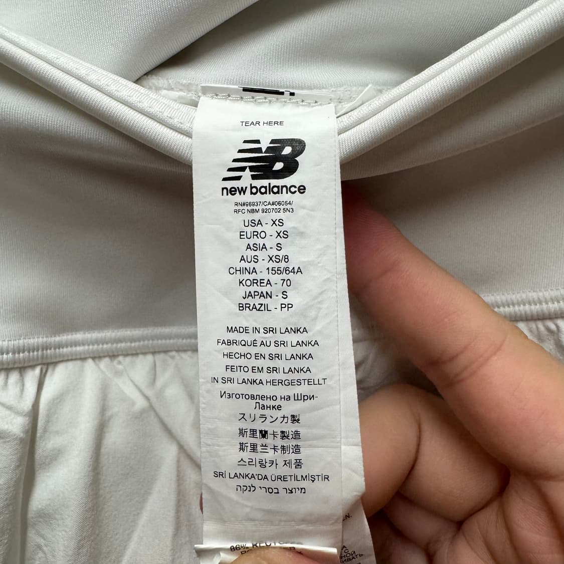 뉴발란스 스커트 치마 상품이미지2