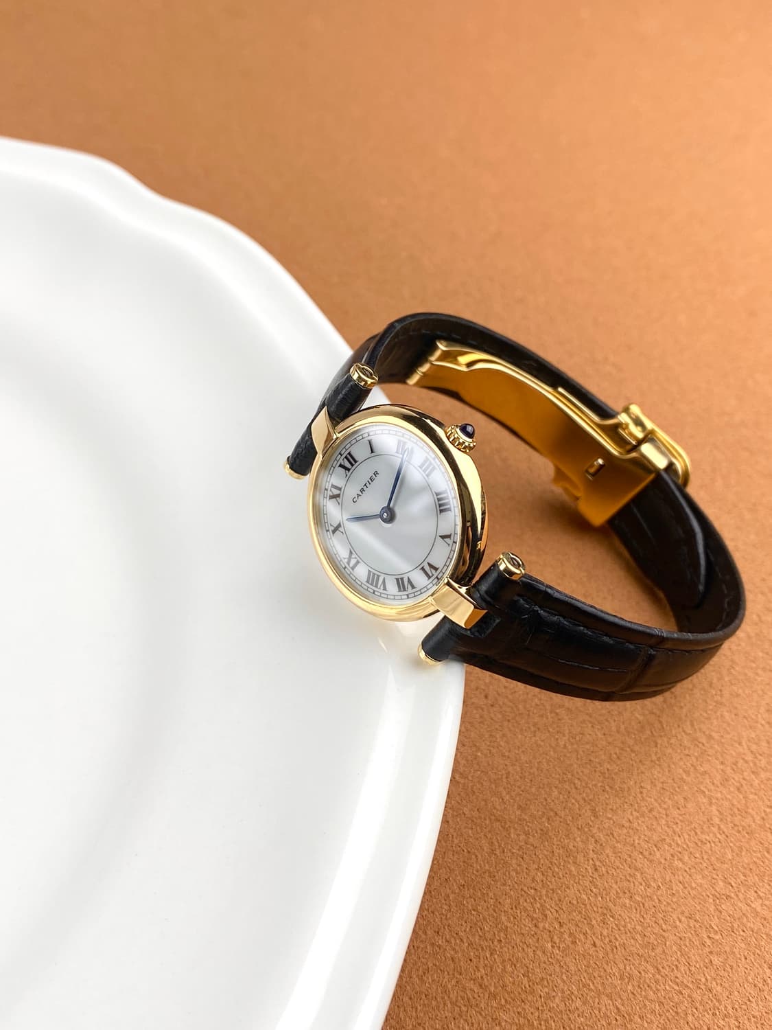 cartier vendome round 18K watch SM 상품이미지3