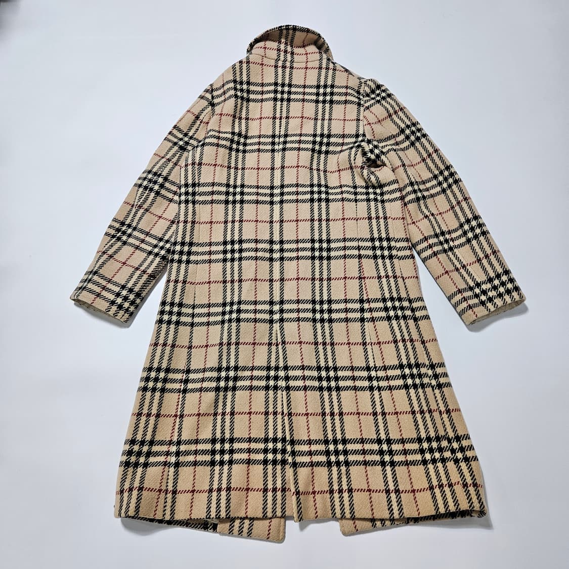 버버리 노바체크 울 코트[S] 상품이미지4