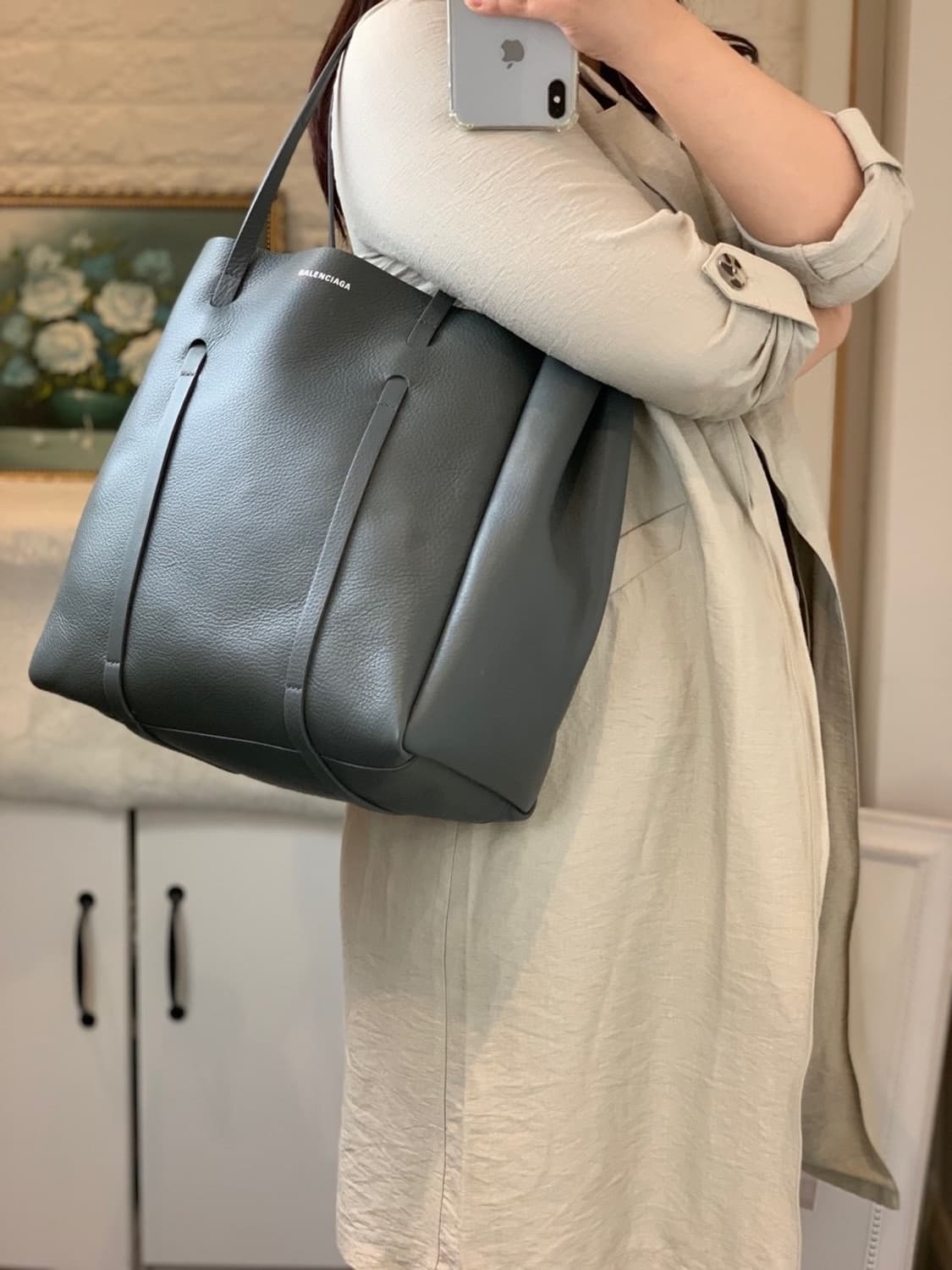 발렌시아가 에브리데이 숄더백 쇼퍼백(상태 양호) 상품이미지2