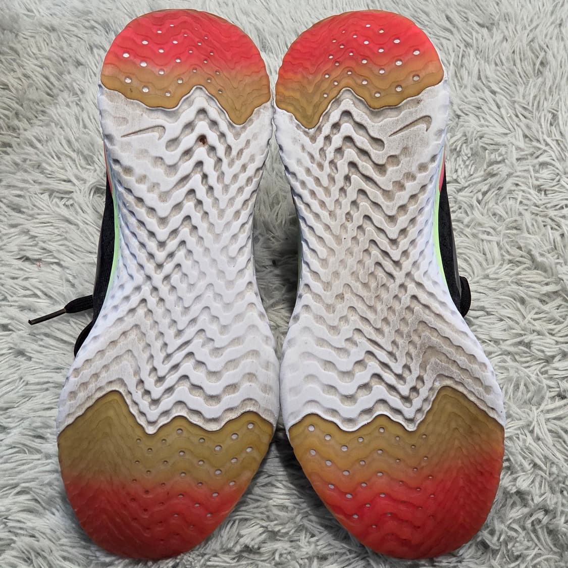 8a-22:나이키 에픽 리액트 플라이니트 1 블랙 24.5cm 상품이미지7