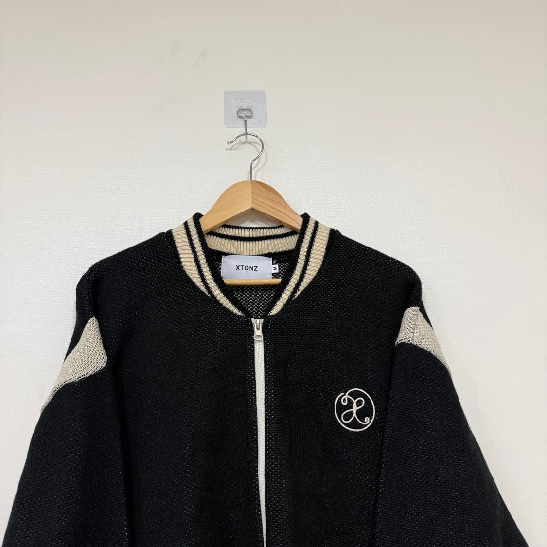 엑스톤즈 니트집업자켓M 상품이미지2