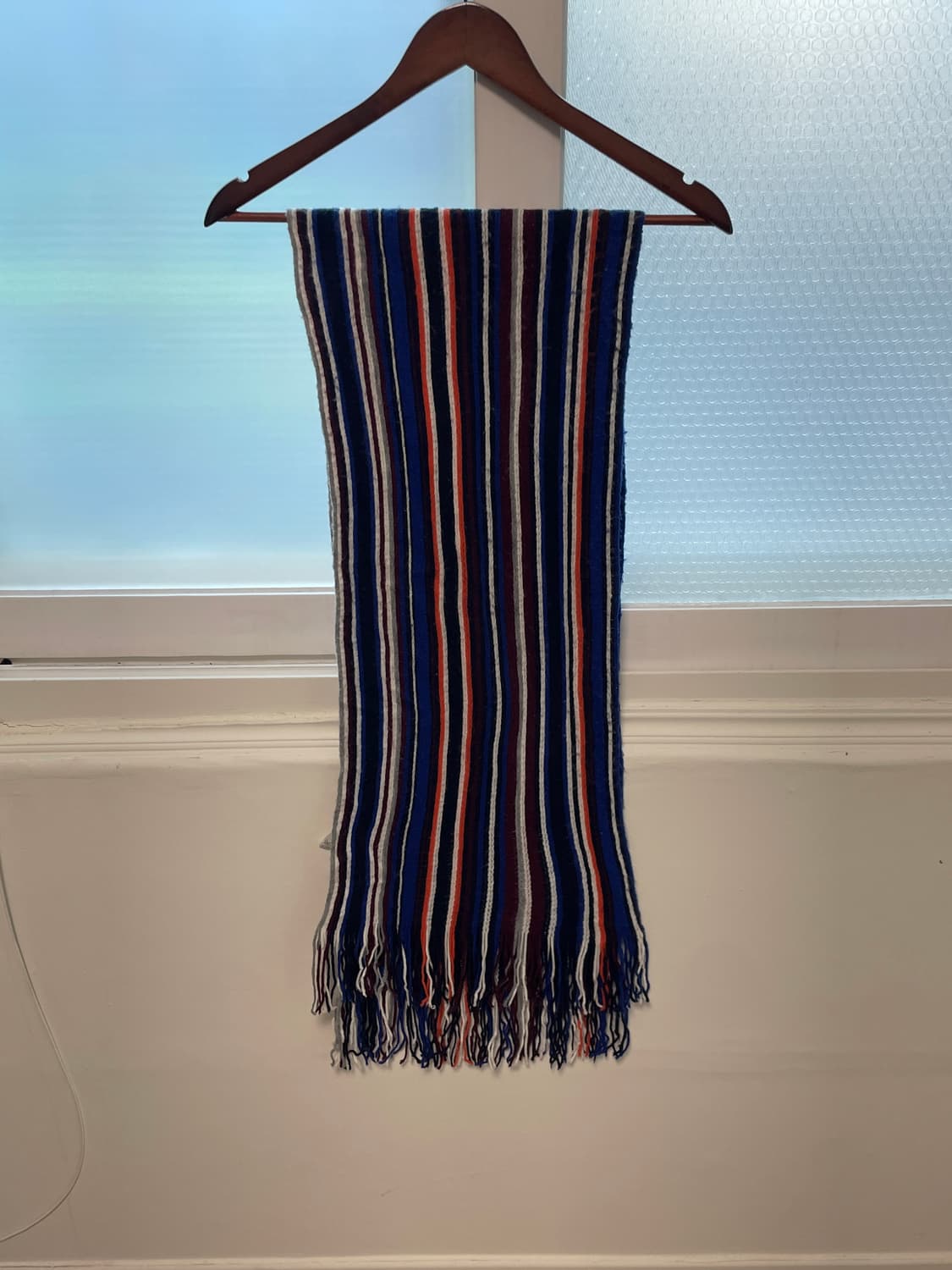 콤카이즘 멀티 컬러 스트라이프 머플러 J03695 상품이미지3