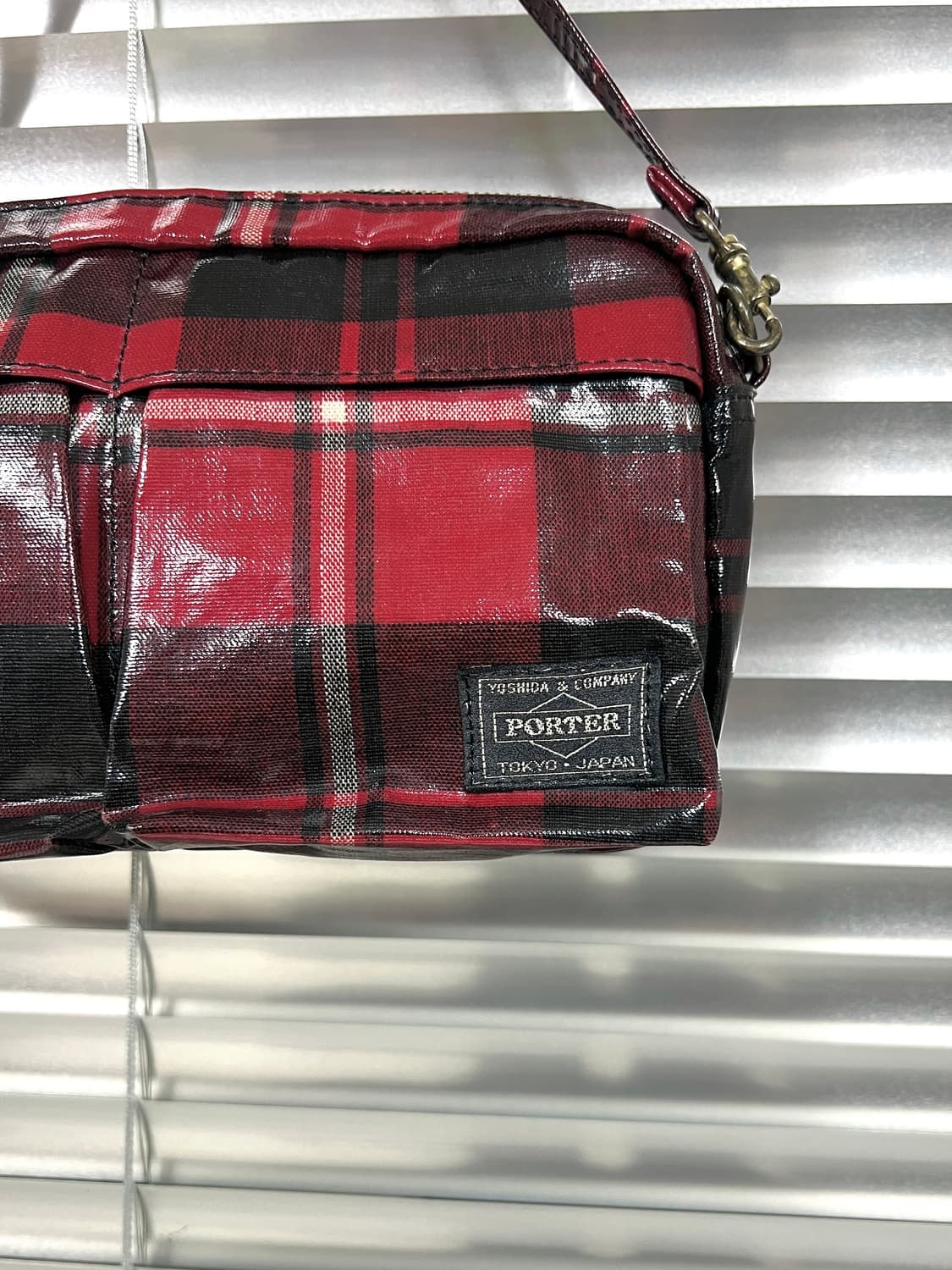 PORTER-POCKETABLE SHOULDER BAG(Red) 상품이미지4