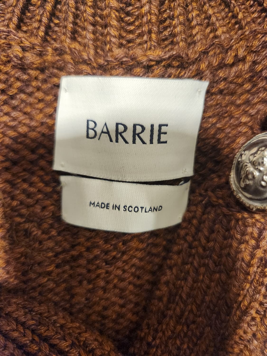 (정품)샤넬 배리 BARRIE 브라운  쥬얼리 가디건 매장가529만원 상품이미지6