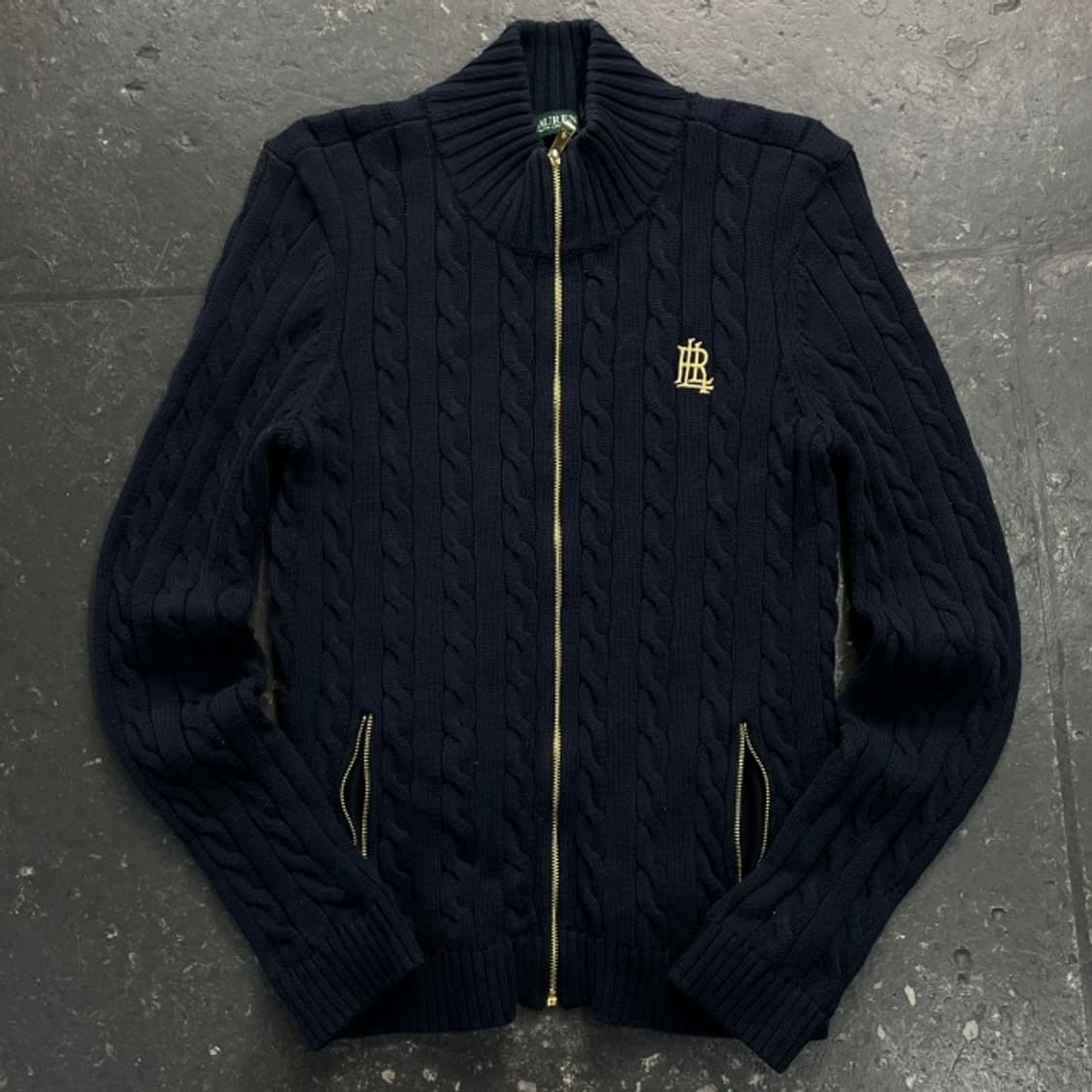 95 랄프로렌 로렌 니트집업 상품이미지1