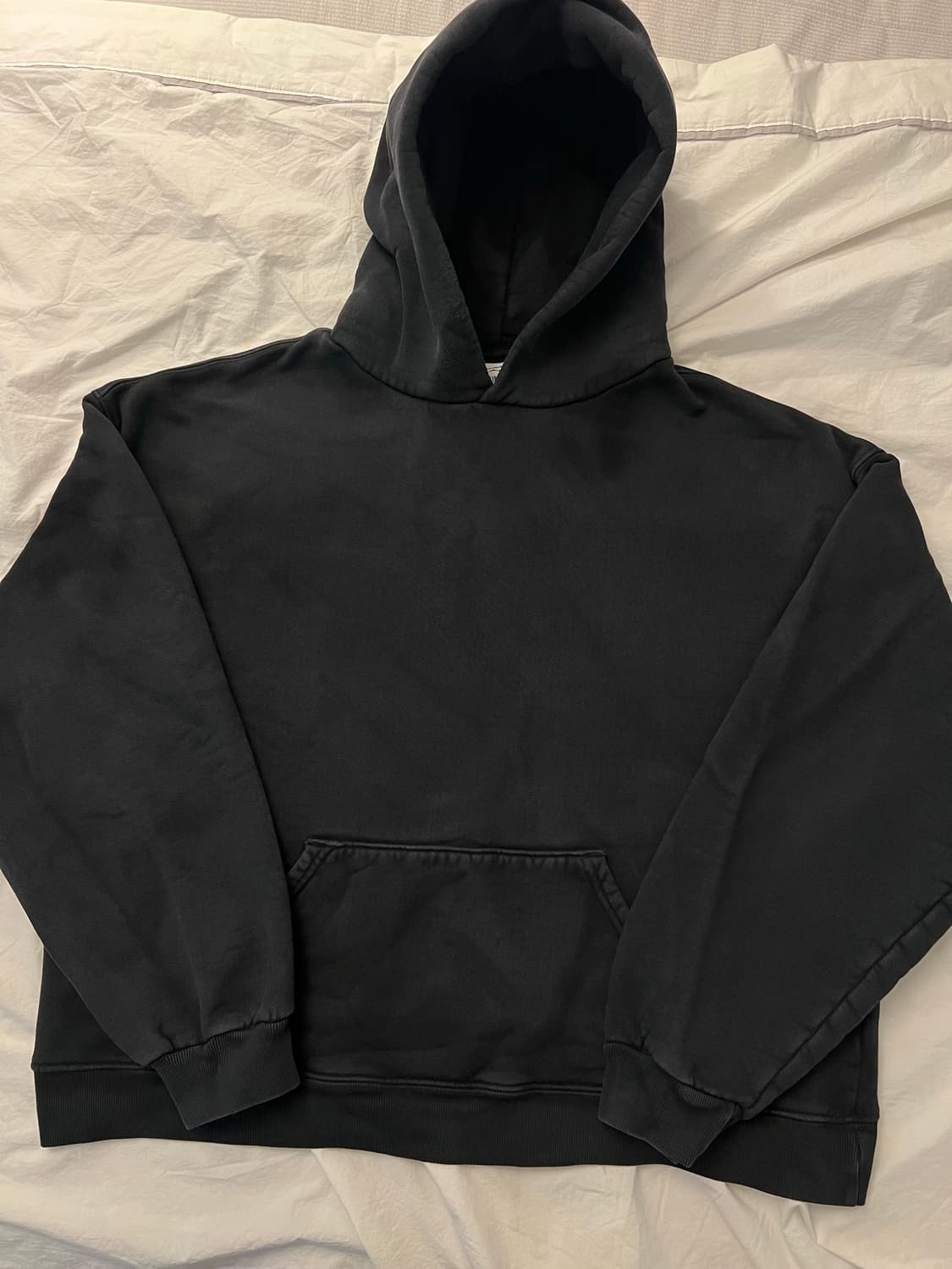 아킴보 클럽 faded black 페이디드 블랙 후드티 M 상품이미지1