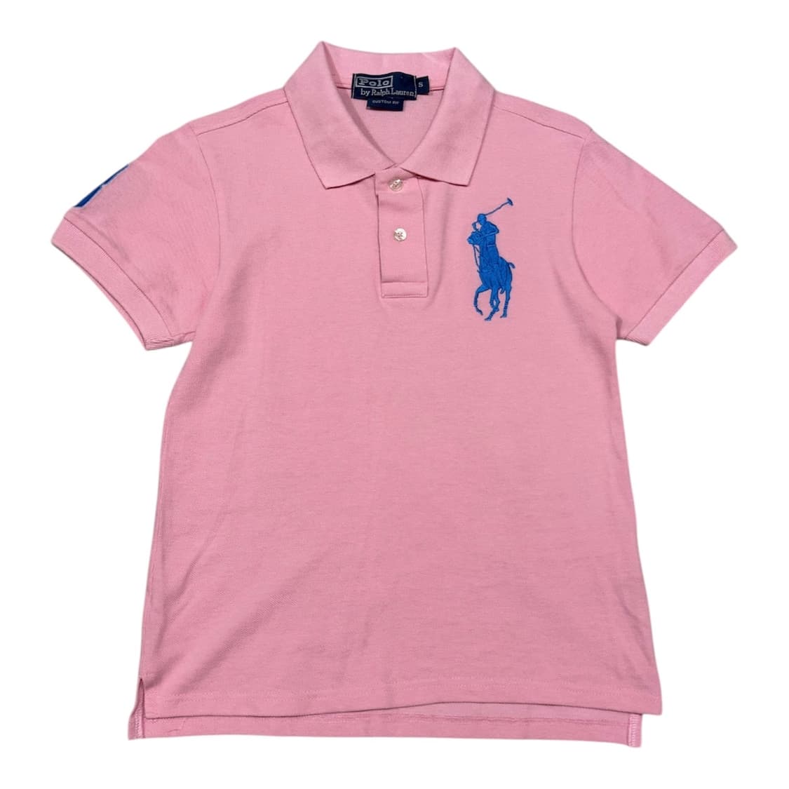 폴로 랄프로렌 빅포니 딸기우유 카라티 S 상품이미지1