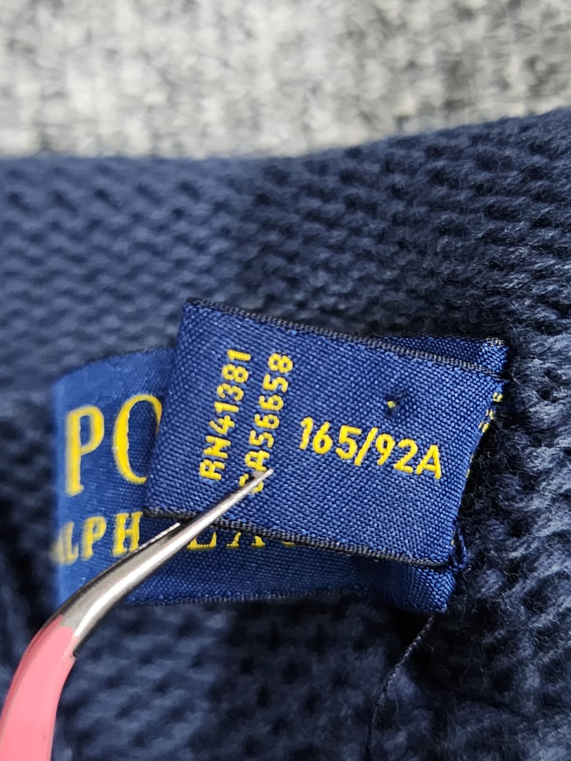 폴로 랄프로렌 워시드 롤넥 빈티지 케이블 니트 M 상품이미지6