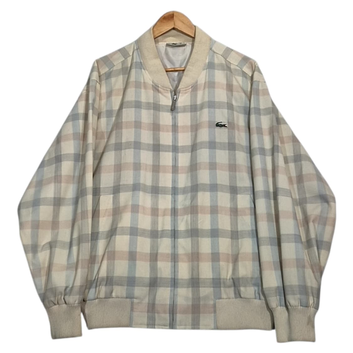 Lacoste 라코스테 체크 블루종 자켓 상품이미지1