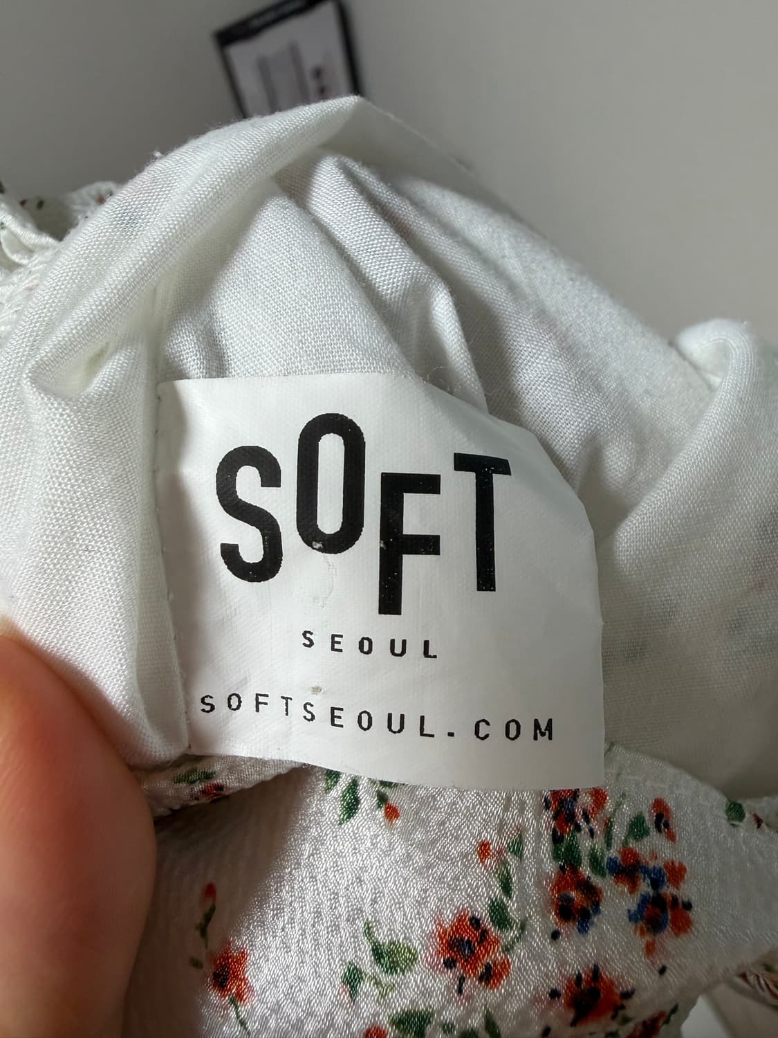 소프트서울 플라워 퍼프 블라우스 상품이미지5