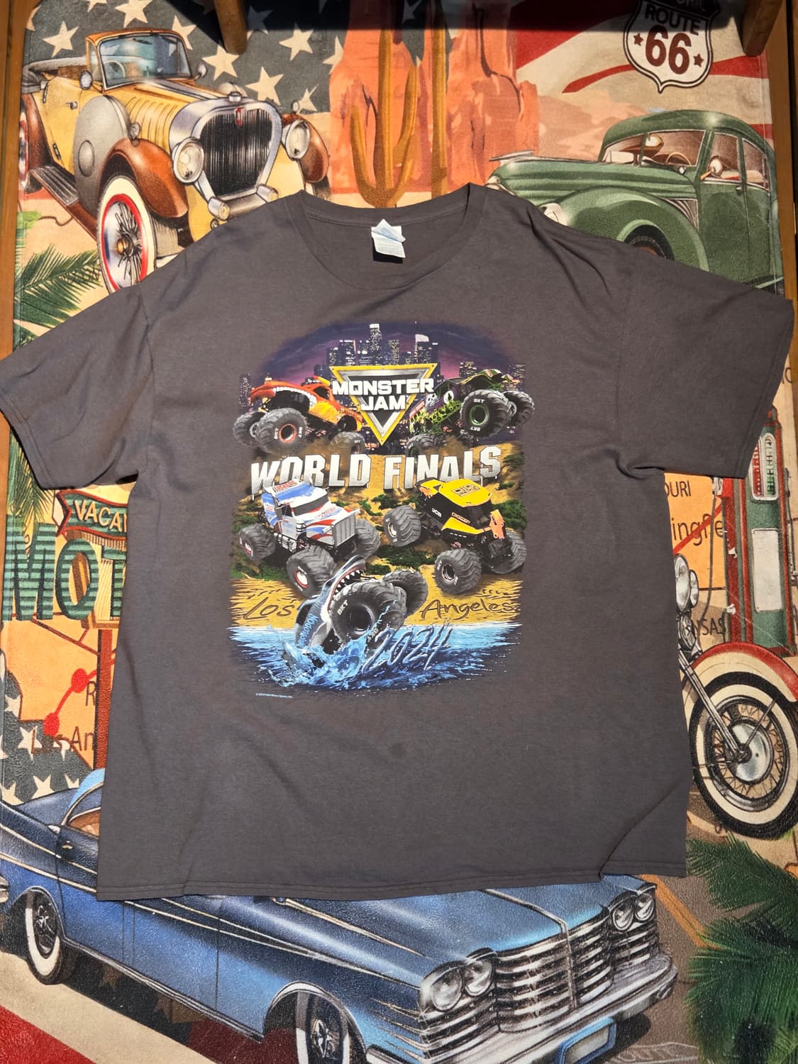24's 몬스터잼 괴물트럭 경기 티셔츠 상품이미지1