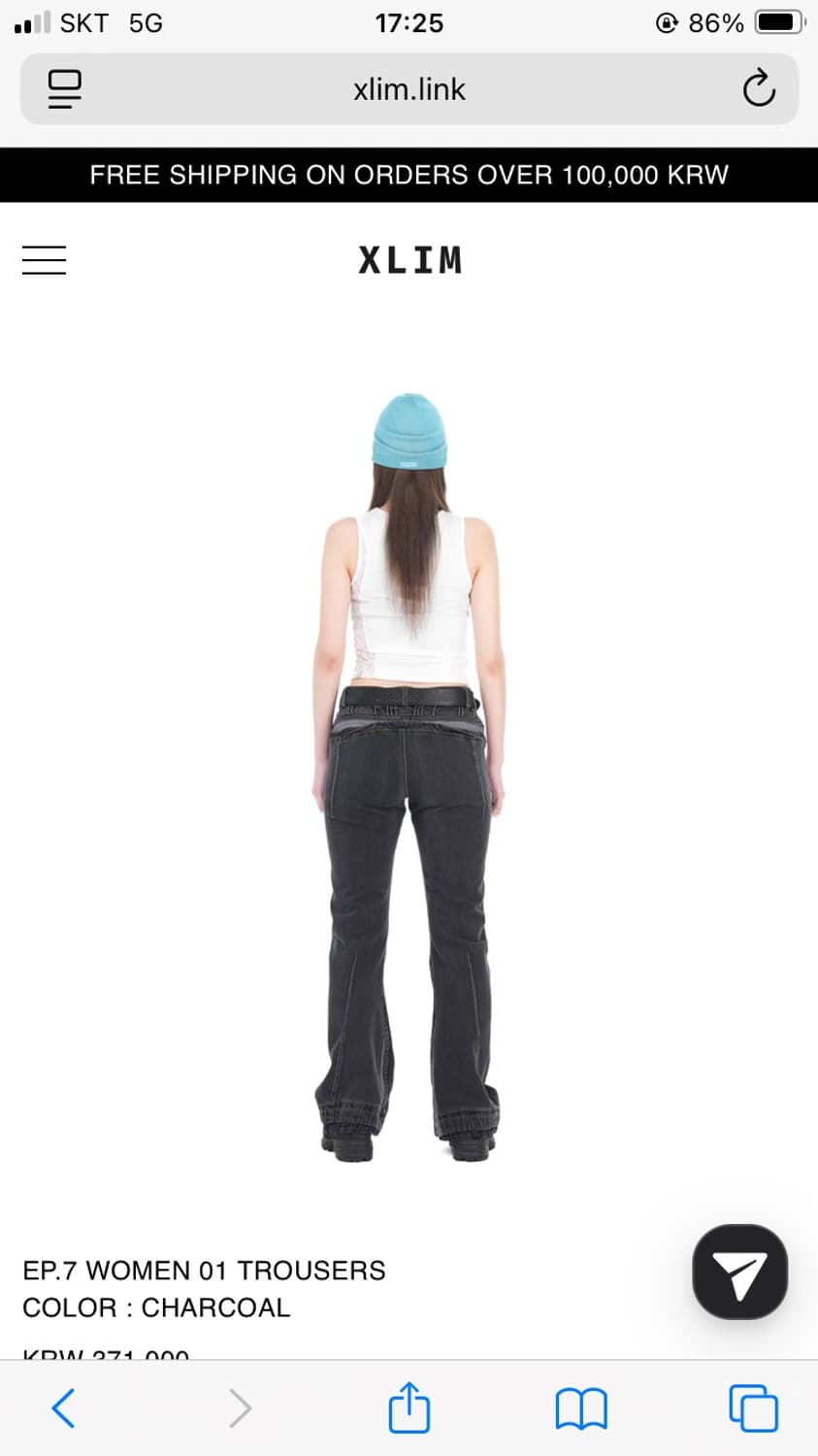 EP.7 WOMEN 01 TROUSERS M 상품이미지6