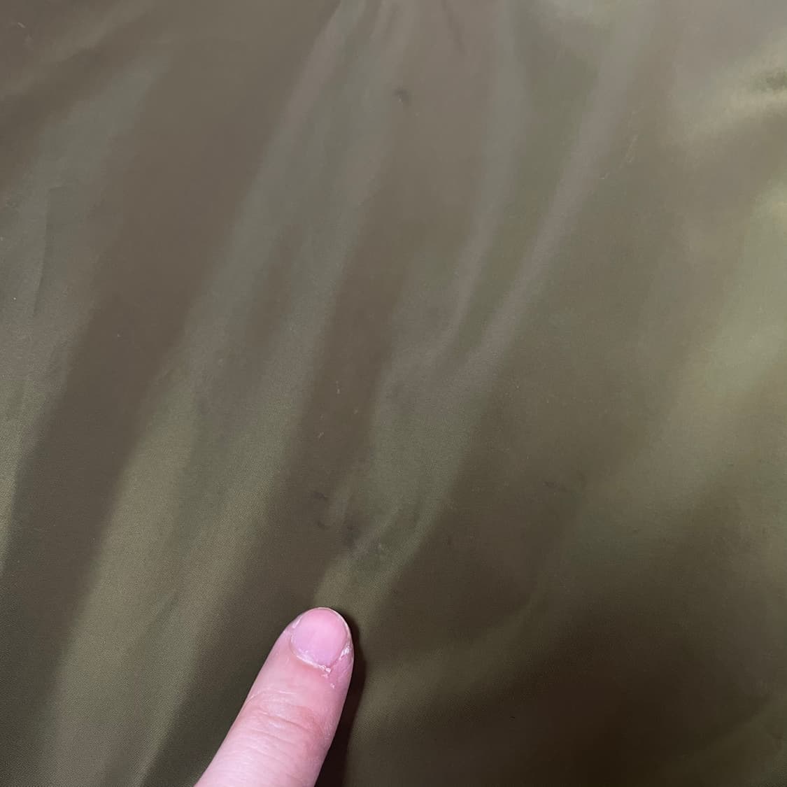 아이더 카키 경량 롱패딩 L 상품이미지6